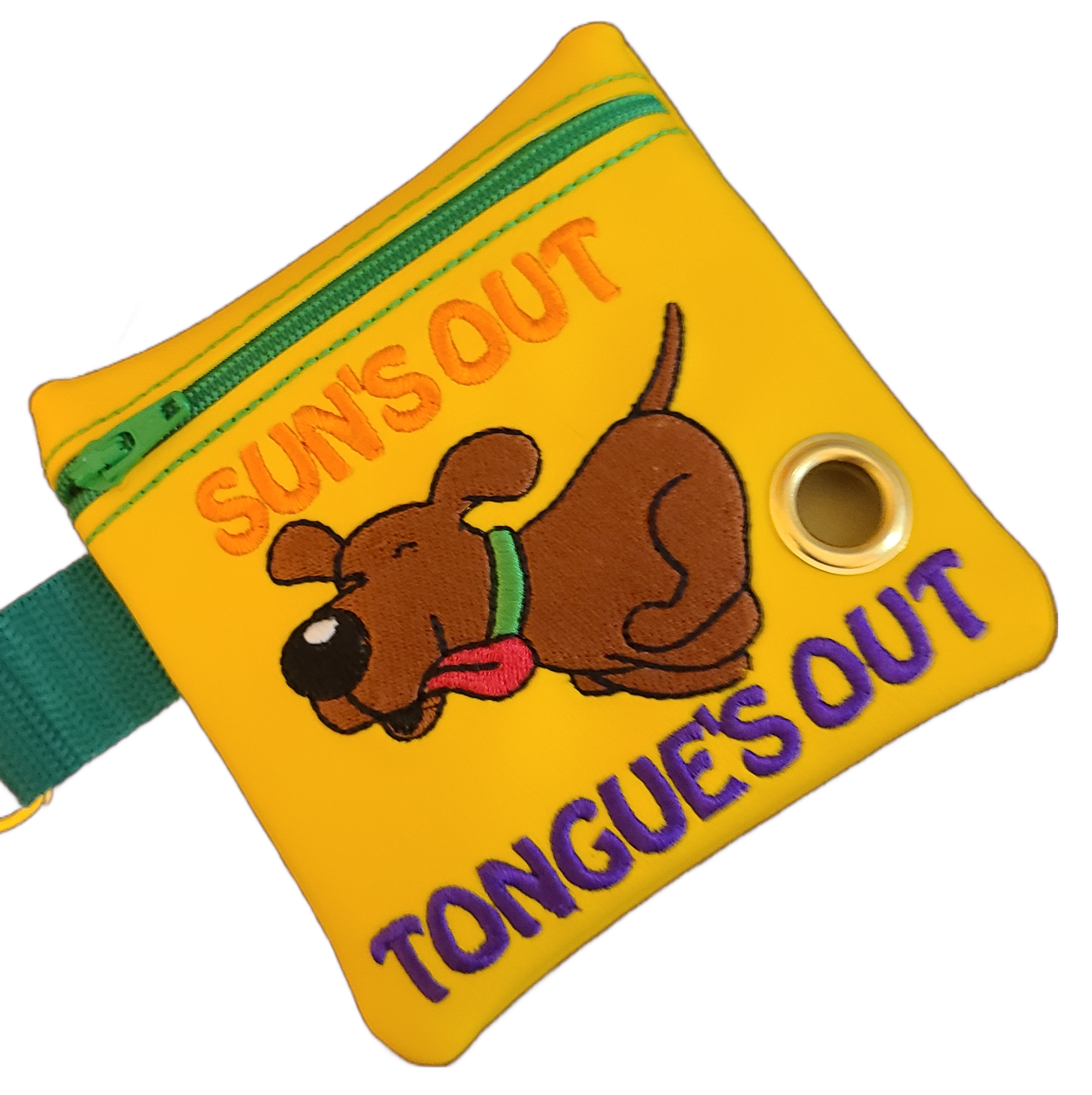 Tongues Out Poo Bag #1363