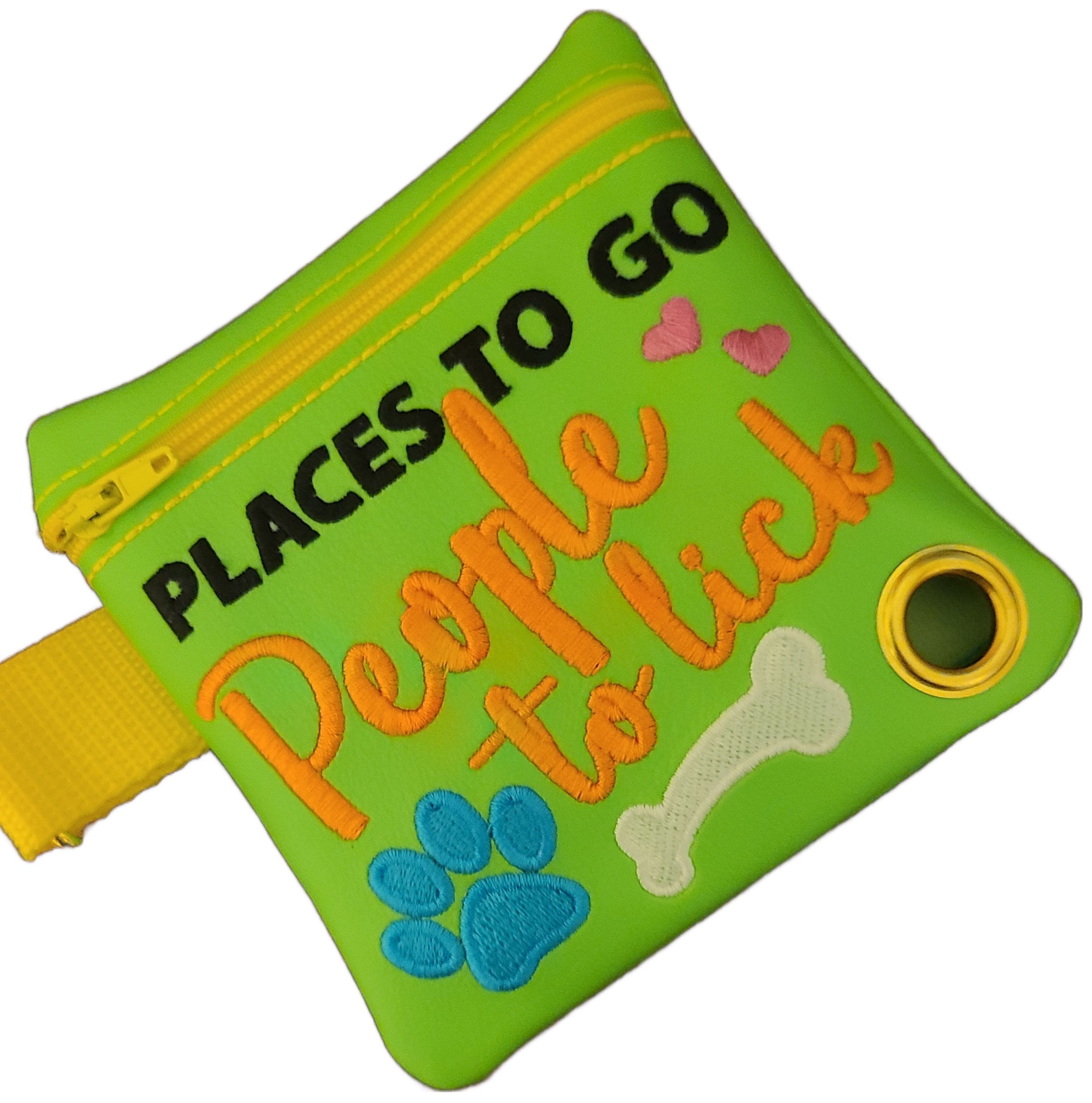 Places To Go Poo Bag #1383