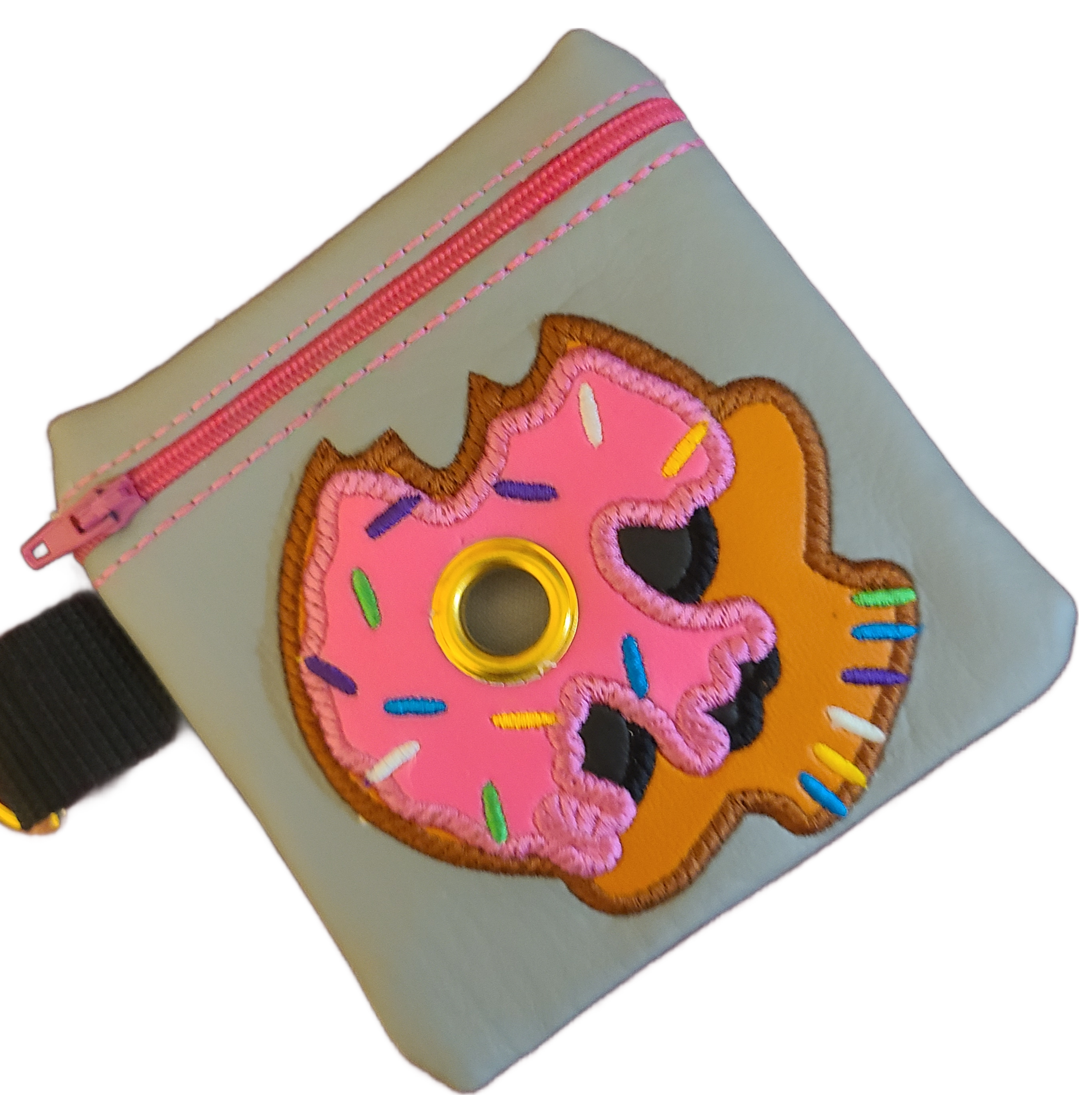 Donut Skull Poo Bag #1448