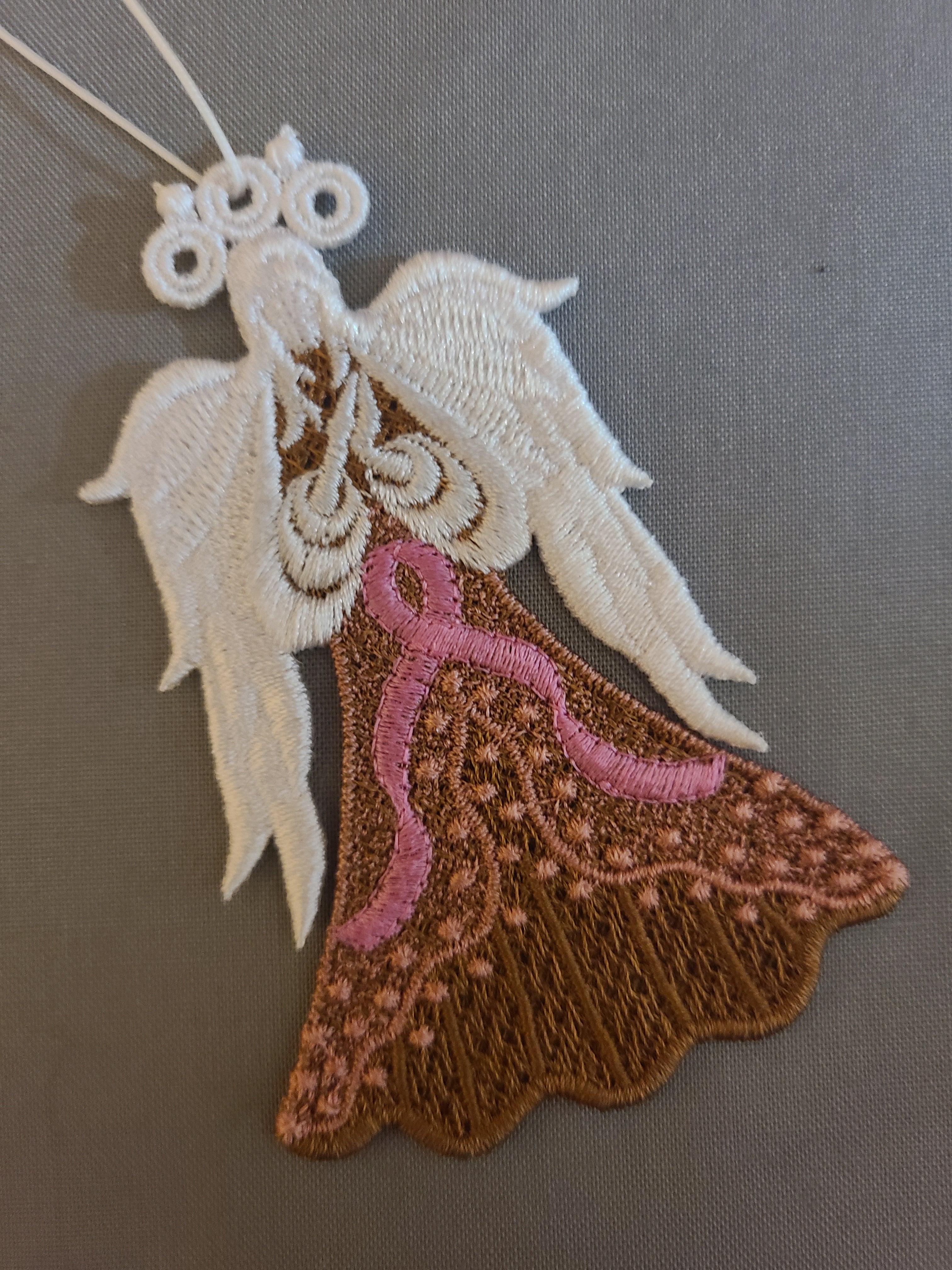 #1635 Ribbon and Lace Angel