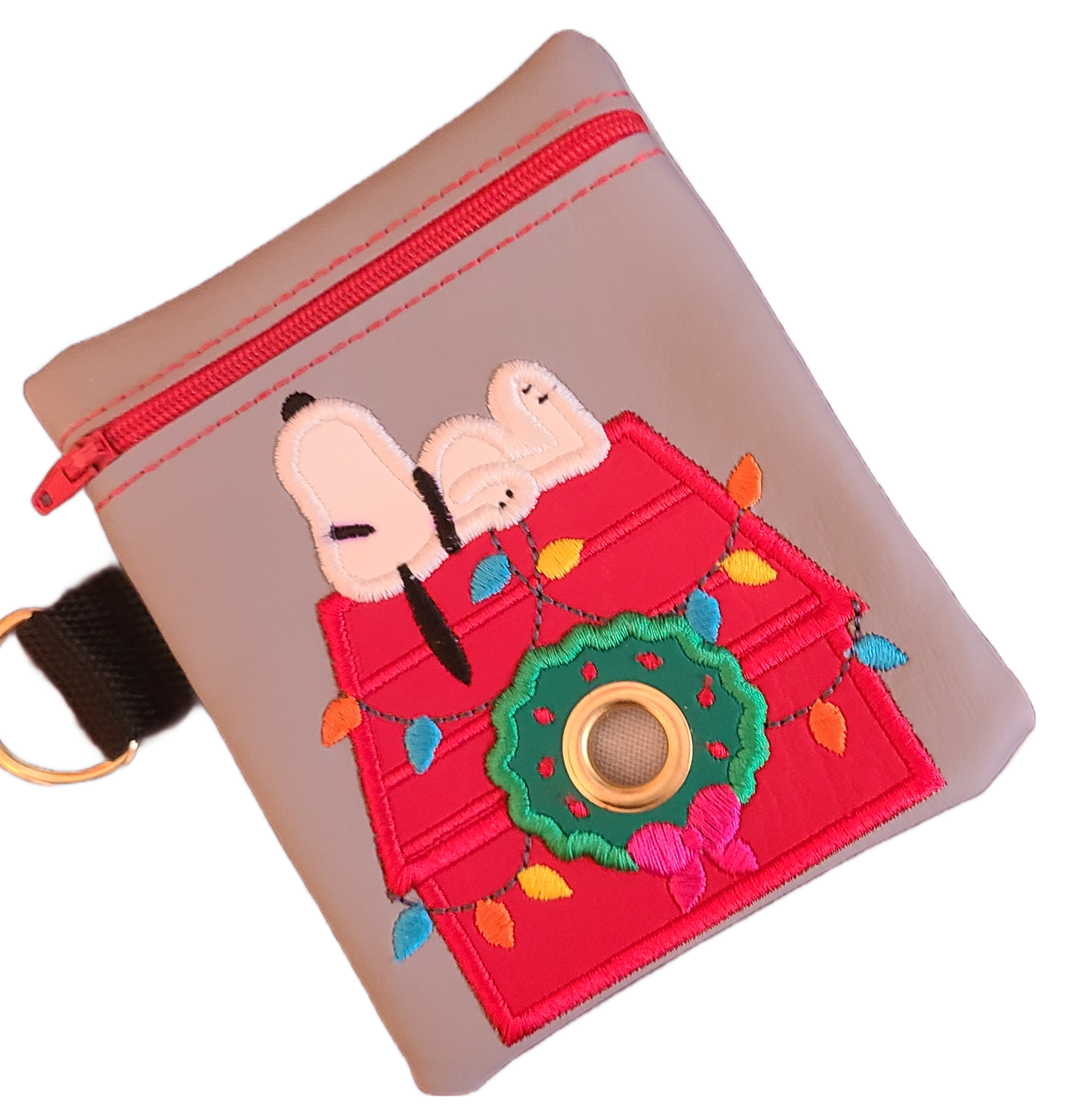 Christmas Snoopy Poo Bag #729