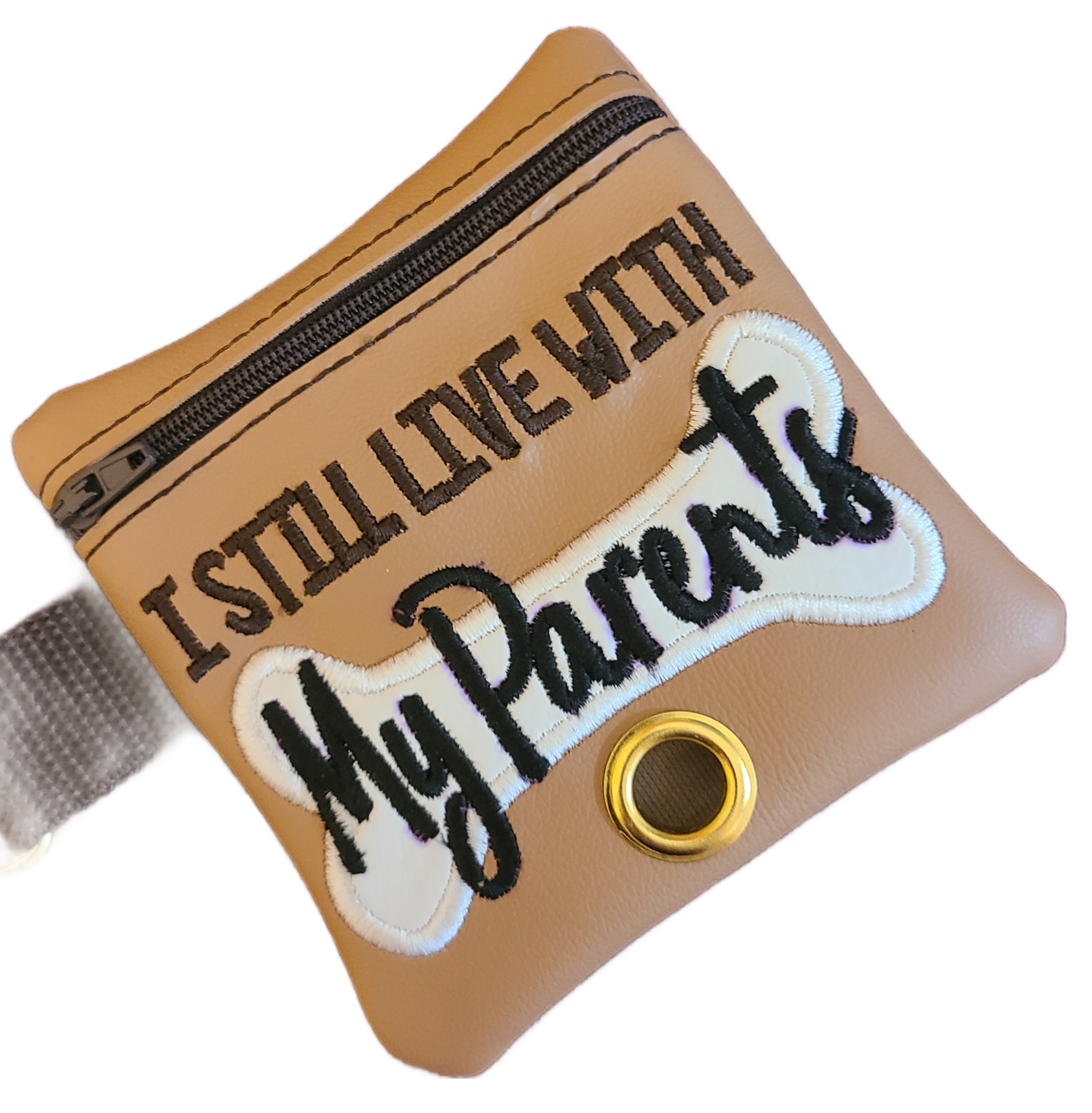 Live With My Parents Poo Bag #736