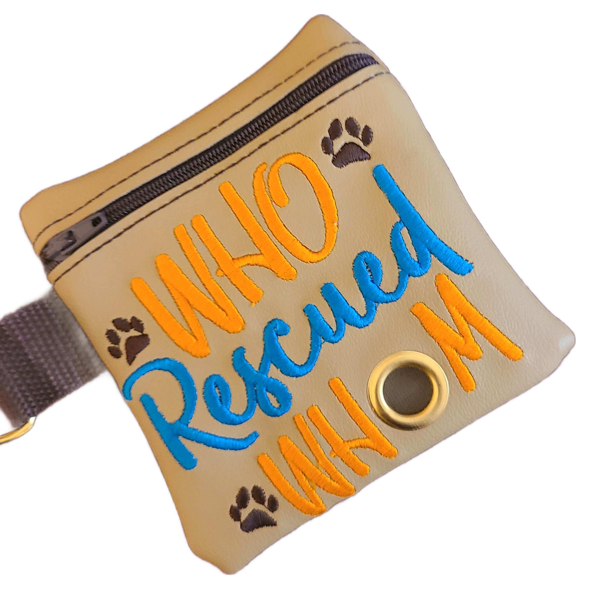 Who Rescued Who Poo Bag #742